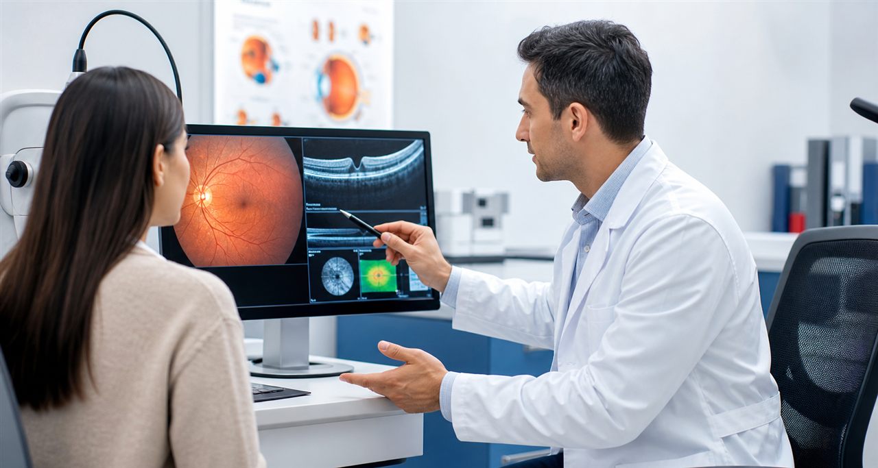 Imagen de apoyo sobre Retinografía